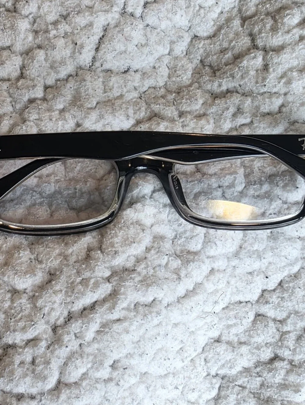 Ray-Ban RB5150 Black Eyeglasses Frames Only 50-19 135 Rectangular